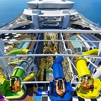 Harmony of the Seas - tobogany